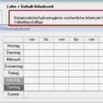 Arbeitsstunden Tabelle Vorlage Einzigartig Lexware Lohn Stundenerfassung über Lexware Excel Liste Als