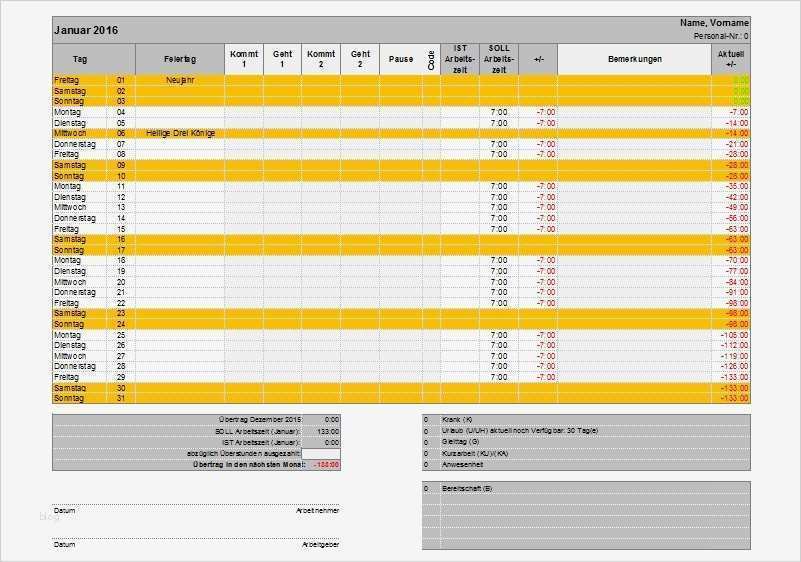 Arbeitszeit Berechnen Excel Vorlage Erstaunlich Excel ...