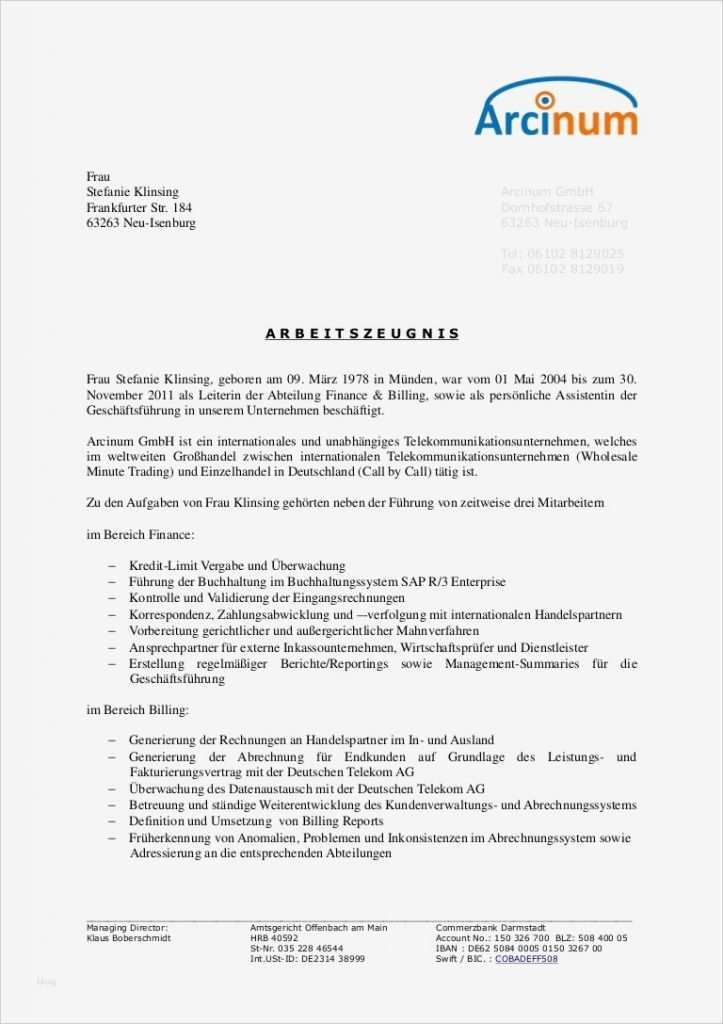 Arbeitszeugnis Elektrotechniker Vorlagen Schön Arbeitszeugnis Arcinumgmbh