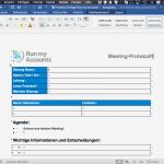 Asa Sitzung Protokoll Vorlage Hübsch Run My Accounts Protokoll Vorlage Run My Accounts Ag