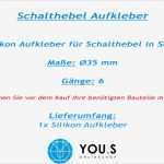 Außergerichtliche Einigung Vorlage Fabelhaft 1x Schalthebel Aufkleber Ø 35 Mm 6 GÄnge Embleme FÜr