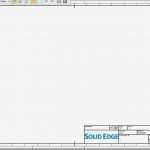 Autocad Schriftfeld Vorlage Inspiration solid Edge Draftvorlage Nach Aktueller Din norm Angepasst