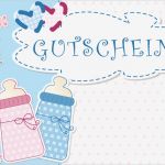 Babyalbum Selbst Gestalten Vorlagen Beste Gutscheinvorlage Zur Geburt Individuell &amp; Kostenlos