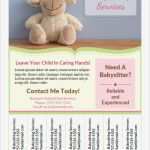 Babysitter Flyer Vorlage Deutsch Angenehm Printable Babysitting Flyers