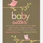 Babysitter Flyer Vorlage Deutsch Erstaunlich 15 Cool Babysitting Flyers Printaholic