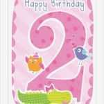 Babytagebuch Vorlage Zum Ausdrucken Cool Artebene Karte Happy Birthday Kids 2 Jahre Rose Artebene