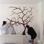 Baum An Wand Malen Vorlagen Inspiration Wandtattoo Wandbemalung Baum Schlafzimmer