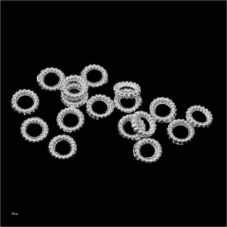 200 abalorios metal 5mm perlas metal spacer entre partes