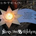 Bethlehem Stern Vorlage Wunderbar Basteln Zu Weihnachten