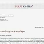 Bewerbung Altenpflegerin Vorlage Genial Kostenlose Bewerbungsvorlage Altenpfleger Altenpflegerin