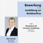 Bewerbung Bankkaufmann Ausbildung Vorlage Best Of Deckblatt Bewerbung Kostenlose Muster Für Open Fice