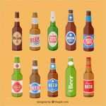 Bierflaschen Etikett Vorlage Großartig Bierflaschen Mit Etikett Gesetzt