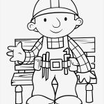 Bob Der Baumeister Vorlage Wunderbar Coloring Page Bob the Builder Coloring Pages 37