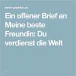 Brief An Meine Beste Freundin Vorlage Schön Die Besten 25 Brief An Beste Freundin Ideen Auf Pinterest