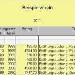 Buchhaltung Journal Excel Vorlage Süß Buchhaltung Eröffnen Vereinsbuchhaltung