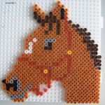 Bügelperlen Pferd Vorlage Süß Pferd Bügelperlen Horse Hama Perler Beads