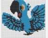 Bügelperlen Vorlagen 3d Angenehm Rio Blu Bügelperlen Vorlage Perler Bead Pattern