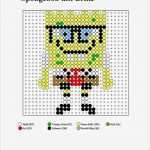 Bügelperlen Vorlagen 3d Genial Bügelperlen Vorlagen Spongebob Perler Bead Patterns Spon