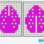 Bügelperlen Vorlagen 3d Wunderbar Osterei In 3d Aus Bügelperlen Steckperlen