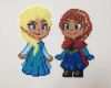 Bügelperlen Vorlagen Elsa Angenehm Elsa and Anna Frozen Hama Mini Beads by Alsterbead