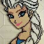 Bügelperlen Vorlagen Elsa Erstaunlich Queen Elsa Frozen Perler Beads by Perlerpixie