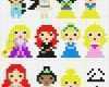 Bügelperlen Vorlagen Prinzessin Einzigartig Disney Princess Perler Bead Pattern