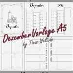 Bullet Journal Vorlagen Deutsch Großartig Bullet Journal Dezember Vorlage Printable