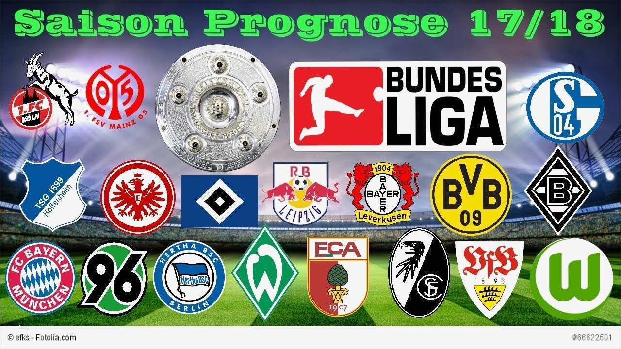 Bundesliga Vorlagen 17 18 Inspiration Bundesliga Saisonprognose 17 18?