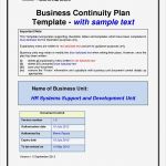 Business Continuity Plan Vorlage Luxus Business Continuity Plan Template