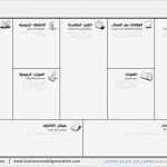 Business Model Canvas Vorlage Deutsch Luxus Business Model Canvas Arabic نموذج العمل التجاري