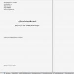 Business Plan Vorlage Deutsch Luxus Businessplan Als Excel Vorlage