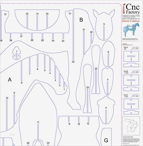 Cnc Vorlagen Weihnachten Luxus Horse Cabinet Template ...