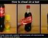 Coca Cola Etikett Vorlage Süß How to Cheat On A Test Damn Cool