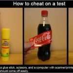 Coca Cola Etikett Vorlage Süß How to Cheat On A Test Damn Cool