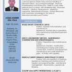 Cv English Vorlage Angenehm Curriculum Vitae Josue Leal English