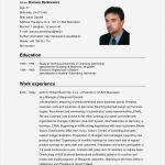 Cv English Vorlage Wunderbar German Cv Template Doc