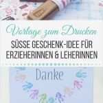 Dankeskarte Kommunion Vorlage Neu 32 tolle Geschenke Für Erzieherinnen Lehrerinnen