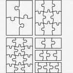 Din A4 Puzzle Vorlage Neu Jigsaw Puzzle Template Pdf and Clipart Set 300 Dpi