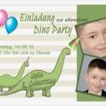 Dino Einladung Vorlage Wunderbar Einladung Kindergeburtstag Fotokarte 10x15 Cm Dino