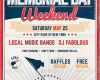 Dj Flyer Vorlagen Gut Memorial Day Flyer Template