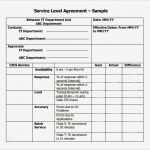 Dj Vertrag Vorlage Erstaunlich 14 Free Sample Service Level Agreement Templates