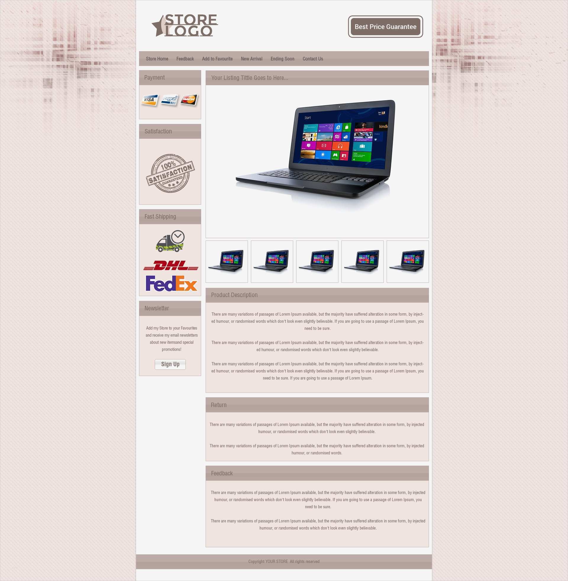 Tolle Ebay Html Vorlage Kostenlos Galerie Ideen