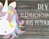 Einhorn Einladung Vorlage Luxus Diy Einhorn Einladungskarte Aus Fotokarton – Frauensache