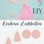 Einhorn Pinata Vorlage Best Of Diy Einhorn Luftballon Selber Basteln Minidrops