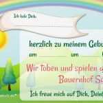 Einladung Kindergeburtstag Bauernhof Vorlage Elegant Einladungskarte Kindergeburtstag Einladungskarte