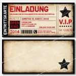 Einladung Vip Ticket Vorlage Erstaunlich 17 Best Images About Einladung Geburtstag On Pinterest