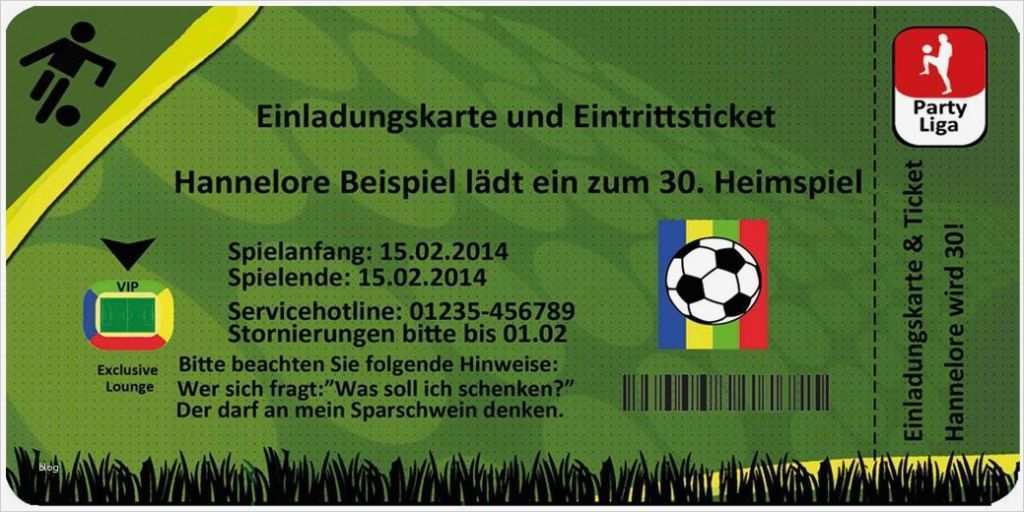 Eintrittskarten Vorlagen Zum Ausdrucken Genial Fussball Einladung Text