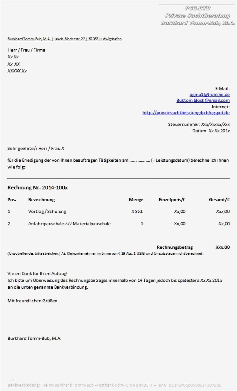 PrivateSuchtBeratungBTB Formulare "Schriftkram"