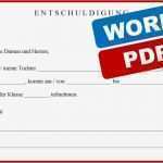 Entschuldigung Schule Vorlage Word Elegant Download Entschuldigung Für Schule Word Pdf