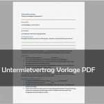 Erlaubnis Untervermietung Vorlage Großartig Untermietvertrag Muster Vorlage Pdf Download – Giga